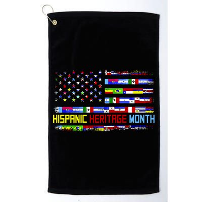 National Hispanic Heritage Month Front And Back Golf Towel