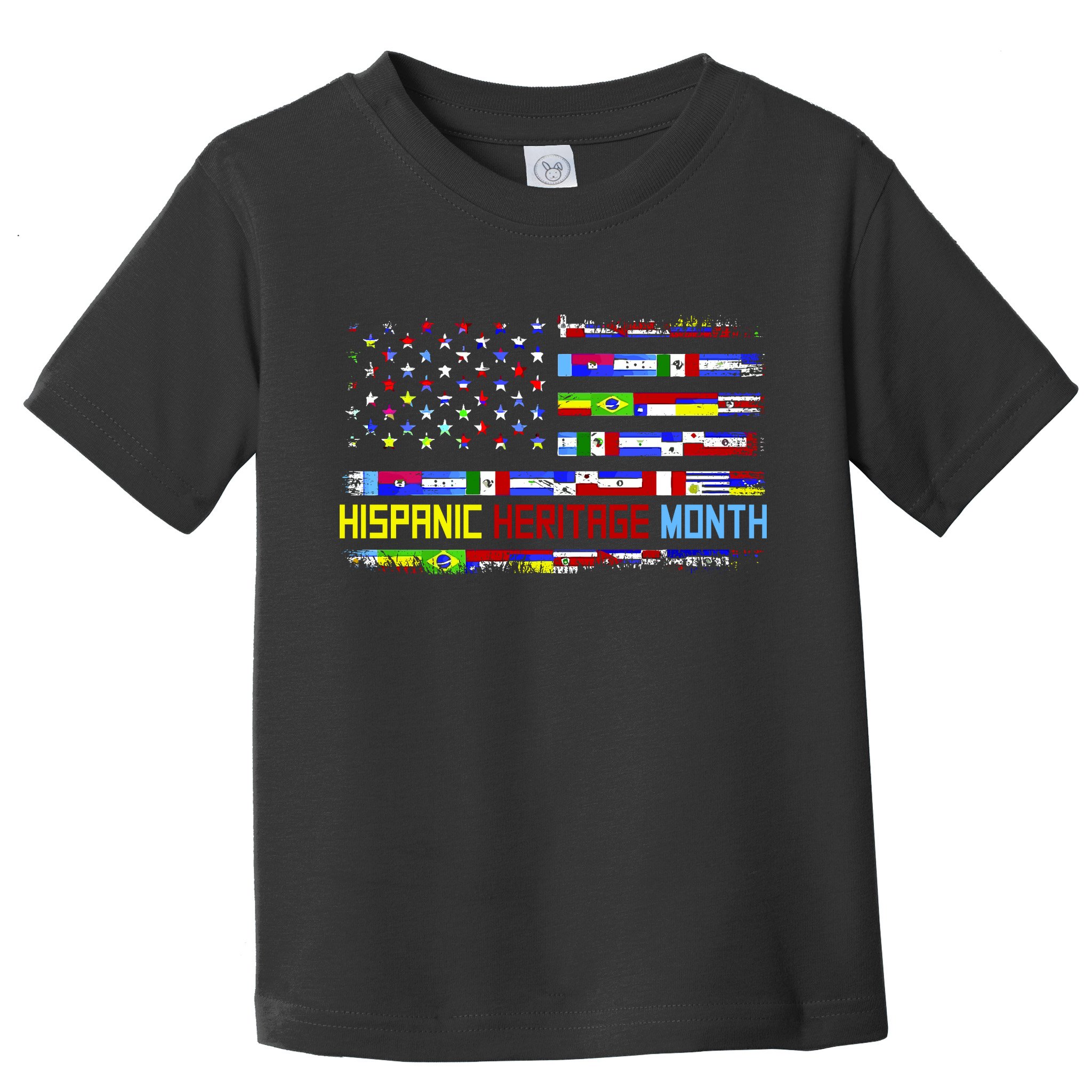 National Hispanic Heritage Month Front And Back Toddler T-Shirt