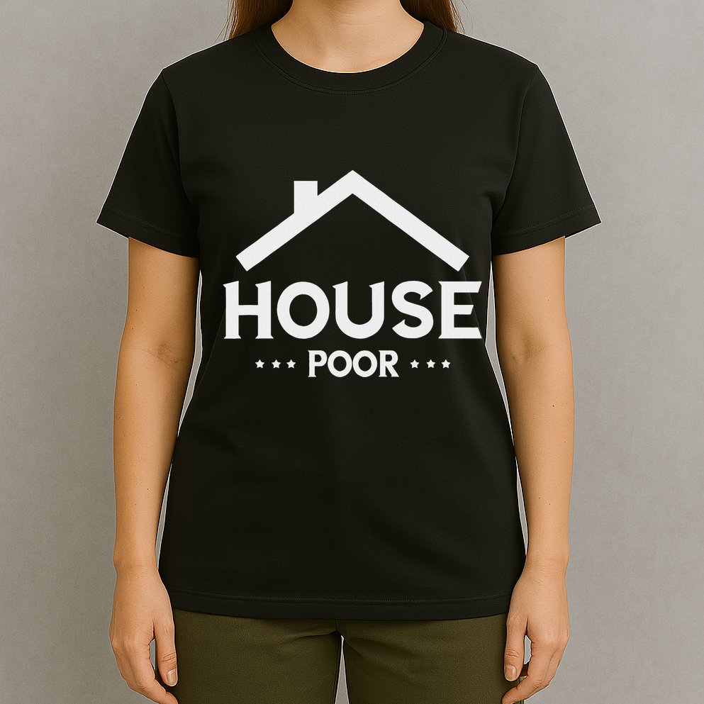 New House House Poor Homeowner New Home Housewarming T-Shirt