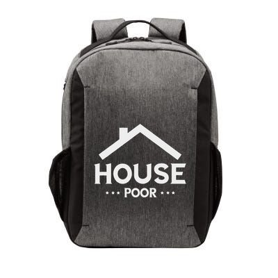 New House House Poor Homeowner New Home Housewarming Vector Backpack