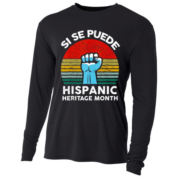 National Hispanic Heritage Month Si Se Puede Cooling Performance Long Sleeve Crew