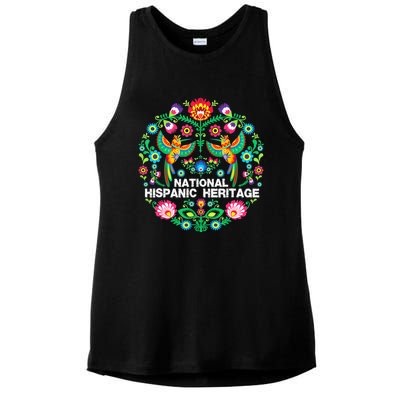 National Hispanic Heritage Month Ladies PosiCharge Tri-Blend Wicking Tank