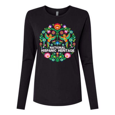 National Hispanic Heritage Month Womens Cotton Relaxed Long Sleeve T-Shirt