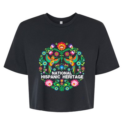 National Hispanic Heritage Month Bella+Canvas Jersey Crop Tee