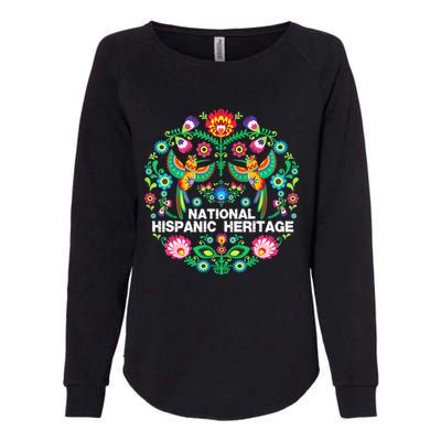 National Hispanic Heritage Month Womens California Wash Sweatshirt