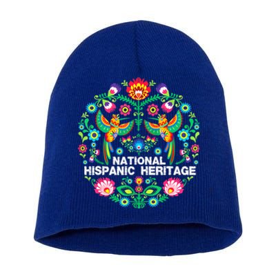 National Hispanic Heritage Month Short Acrylic Beanie