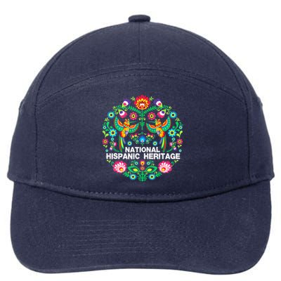 National Hispanic Heritage Month 7-Panel Snapback Hat