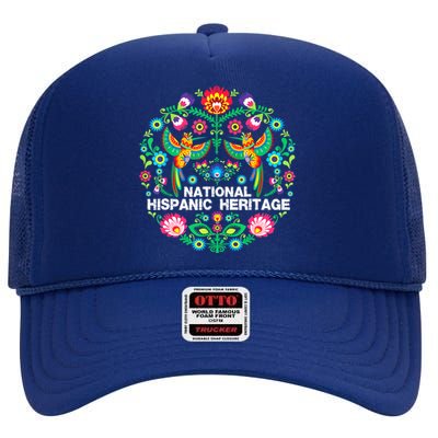 National Hispanic Heritage Month High Crown Mesh Back Trucker Hat