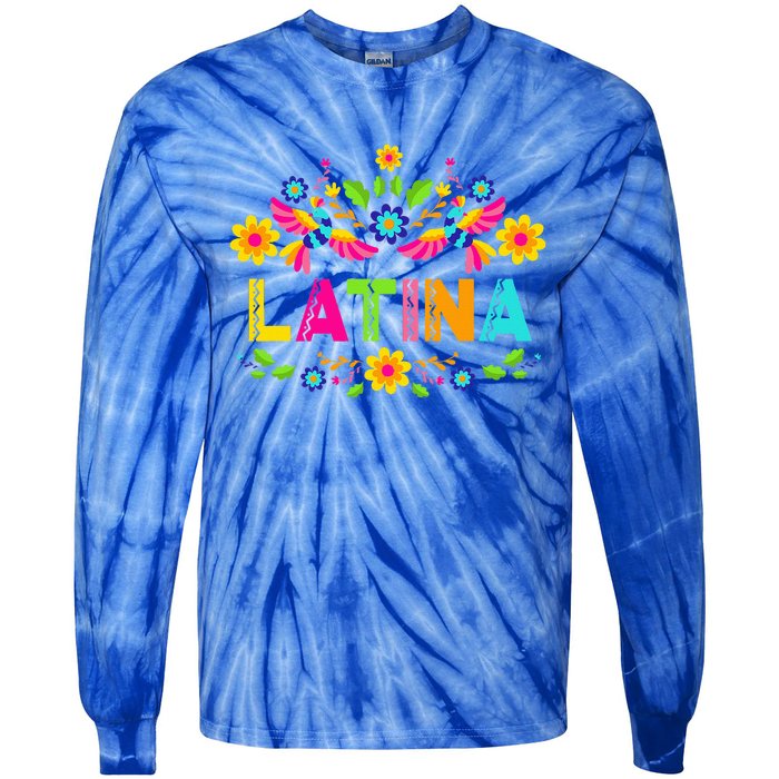 National Hispanic Heritage Month For All Countries Tie-Dye Long Sleeve Shirt