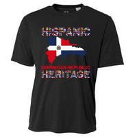 National Hispanic Heritage Month Dominican Republic Flag Cooling Performance Crew T-Shirt