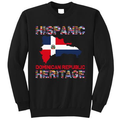 National Hispanic Heritage Month Dominican Republic Flag Sweatshirt