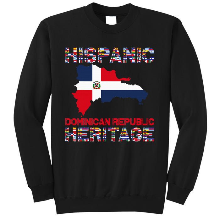 National Hispanic Heritage Month Dominican Republic Flag Sweatshirt