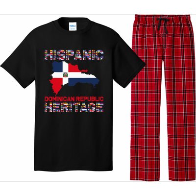 National Hispanic Heritage Month Dominican Republic Flag Pajama Set