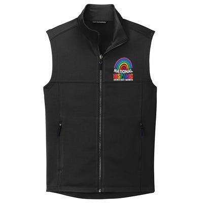 National Hispanic Heritage Month Rainbow Collective Smooth Fleece Vest