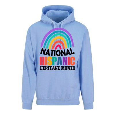 National Hispanic Heritage Month Rainbow Unisex Surf Hoodie