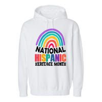 National Hispanic Heritage Month Rainbow Garment-Dyed Fleece Hoodie