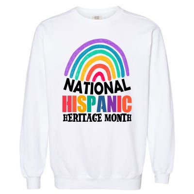 National Hispanic Heritage Month Rainbow Garment-Dyed Sweatshirt