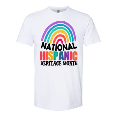 National Hispanic Heritage Month Rainbow Softstyle CVC T-Shirt