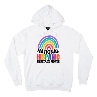 National Hispanic Heritage Month Rainbow Hoodie