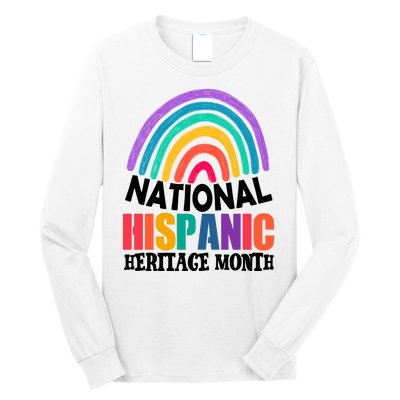 National Hispanic Heritage Month Rainbow Long Sleeve Shirt