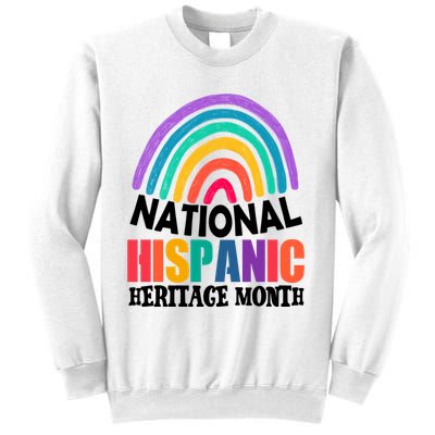 National Hispanic Heritage Month Rainbow Sweatshirt