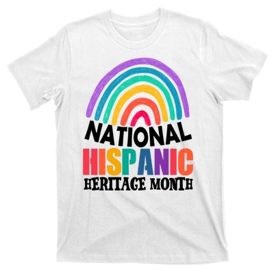 National Hispanic Heritage Month Rainbow T-Shirt