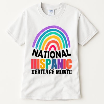 National Hispanic Heritage Month Rainbow Tall T-Shirt