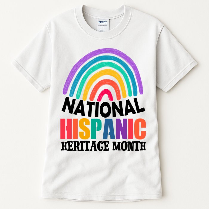 National Hispanic Heritage Month Rainbow Tall T-Shirt