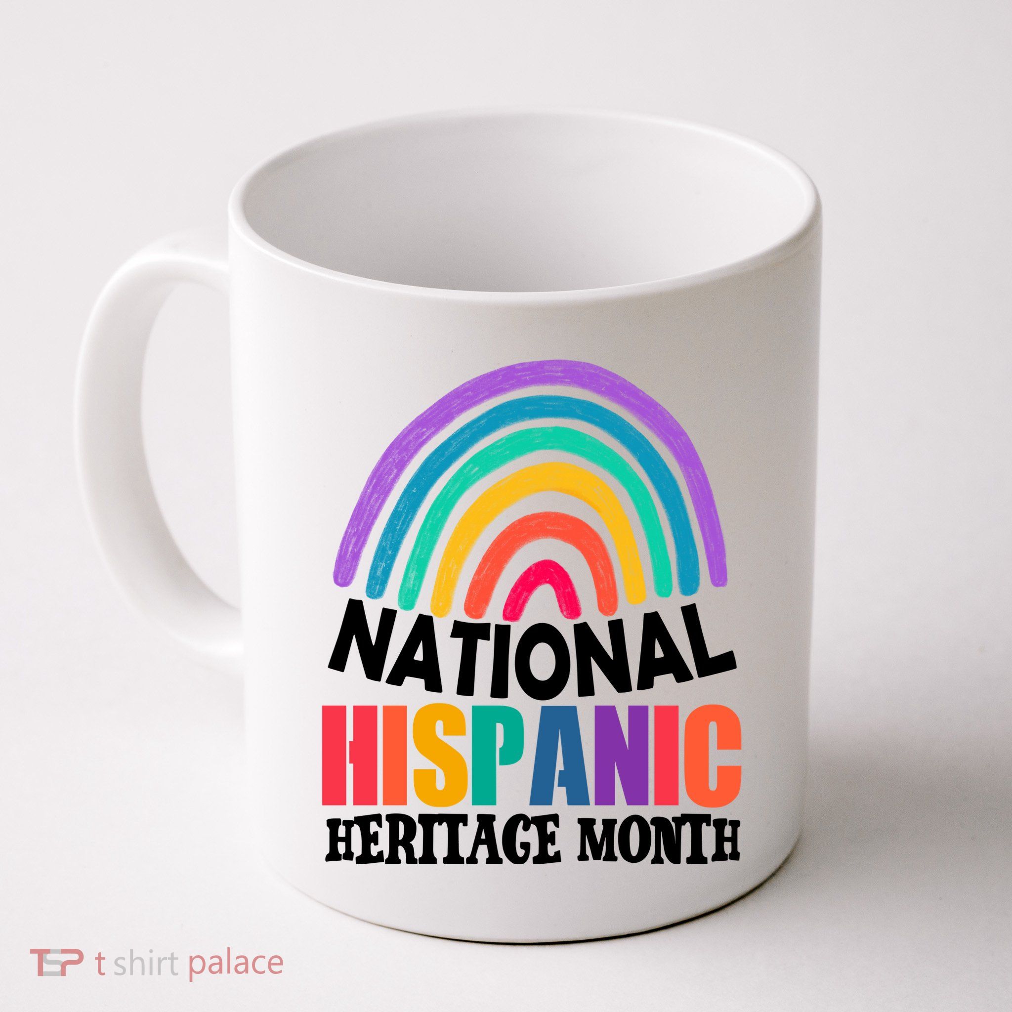 National Hispanic Heritage Month Rainbow Mug