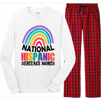 National Hispanic Heritage Month Rainbow Long Sleeve Pajama Set