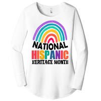 National Hispanic Heritage Month Rainbow Women's Perfect Tri Tunic Long Sleeve Shirt