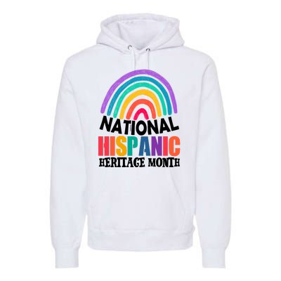 National Hispanic Heritage Month Rainbow Premium Hoodie