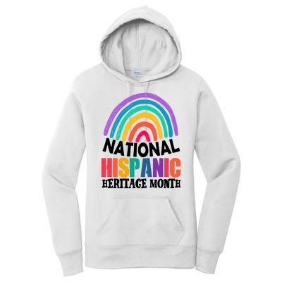 National Hispanic Heritage Month Rainbow Women's Pullover Hoodie