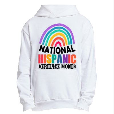 National Hispanic Heritage Month Rainbow Urban Pullover Hoodie