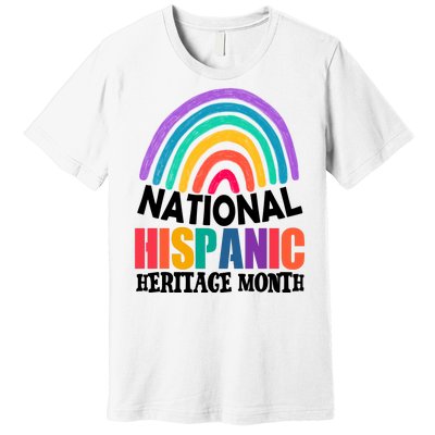 National Hispanic Heritage Month Rainbow Premium T-Shirt