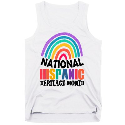 National Hispanic Heritage Month Rainbow Tank Top