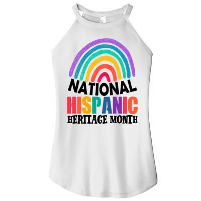 National Hispanic Heritage Month Rainbow Women’s Perfect Tri Rocker Tank