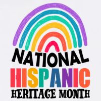 National Hispanic Heritage Month Rainbow Womens T-Shirt