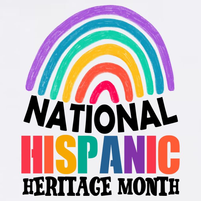 National Hispanic Heritage Month Rainbow Womens T-Shirt