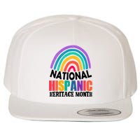 National Hispanic Heritage Month Rainbow Wool Snapback Cap