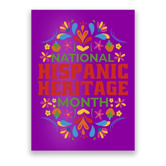 National Hispanic Heritage Month Poster