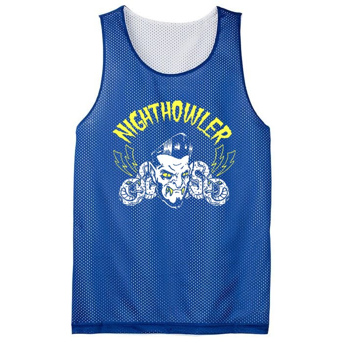 Night Howler Horror Mesh Reversible Basketball Jersey Tank