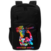 National Hispanic Heritage Month Hispanic All Flag Impact Tech Backpack