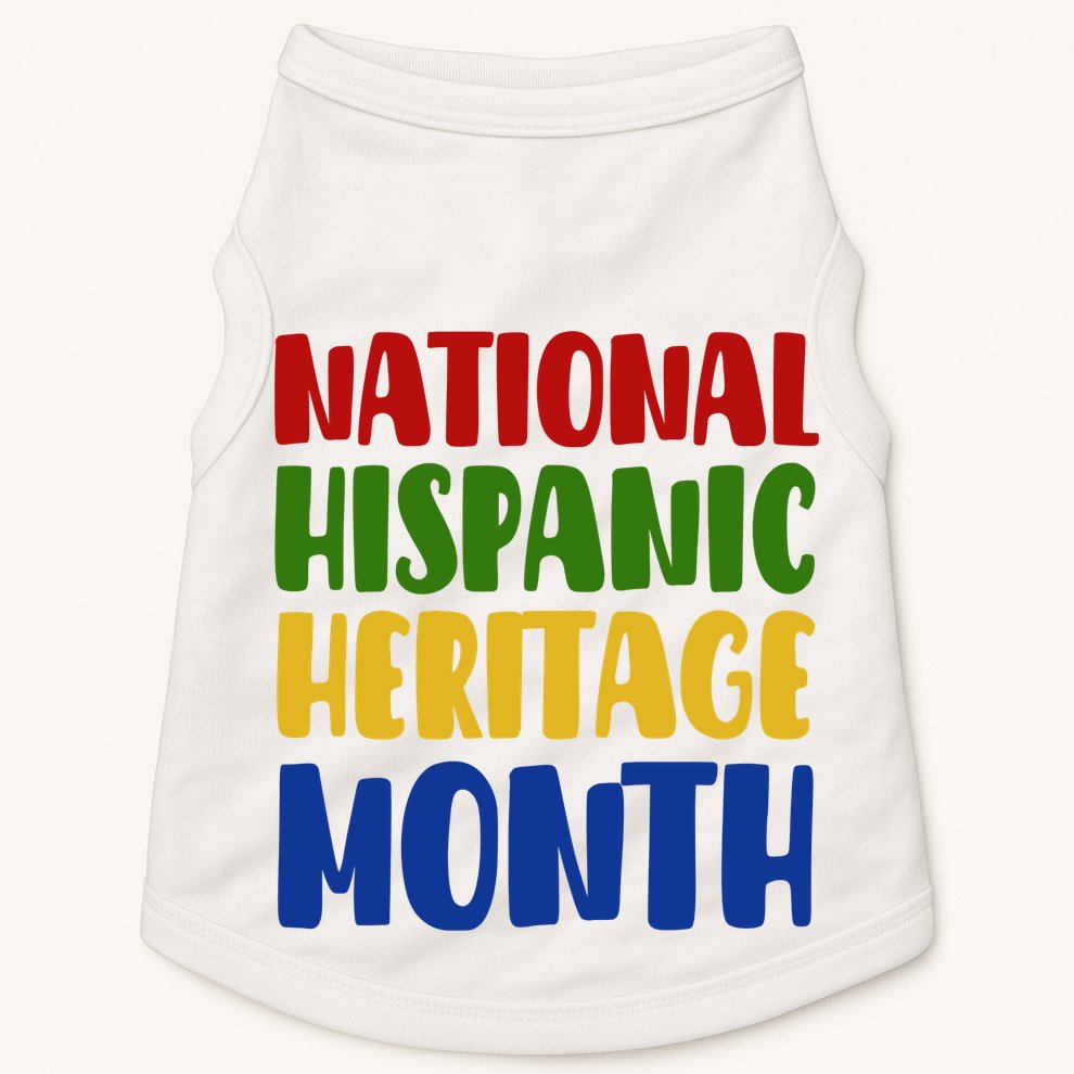 National Hispanic Heritage Month Doggie Tank