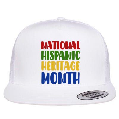 National Hispanic Heritage Month Flat Bill Trucker Hat