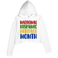 National Hispanic Heritage Month Crop Fleece Hoodie