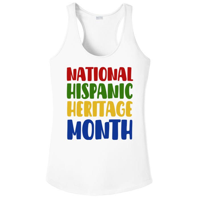 National Hispanic Heritage Month Ladies PosiCharge Competitor Racerback Tank