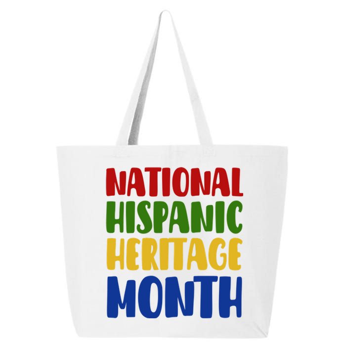 National Hispanic Heritage Month 25L Jumbo Tote