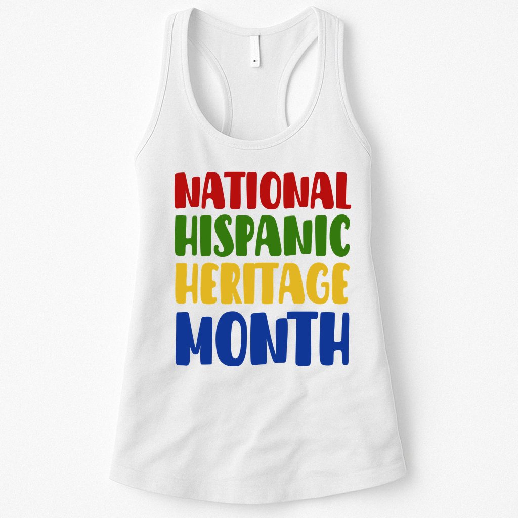 National Hispanic Heritage Month Womens Tank Top