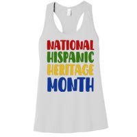 National Hispanic Heritage Month Women's Racerback Tank